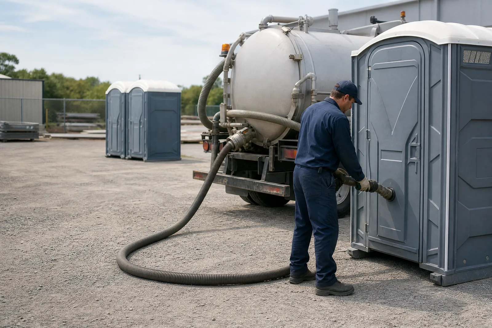 Accessible portable restrooms for inclusive sites portable sanitation setup